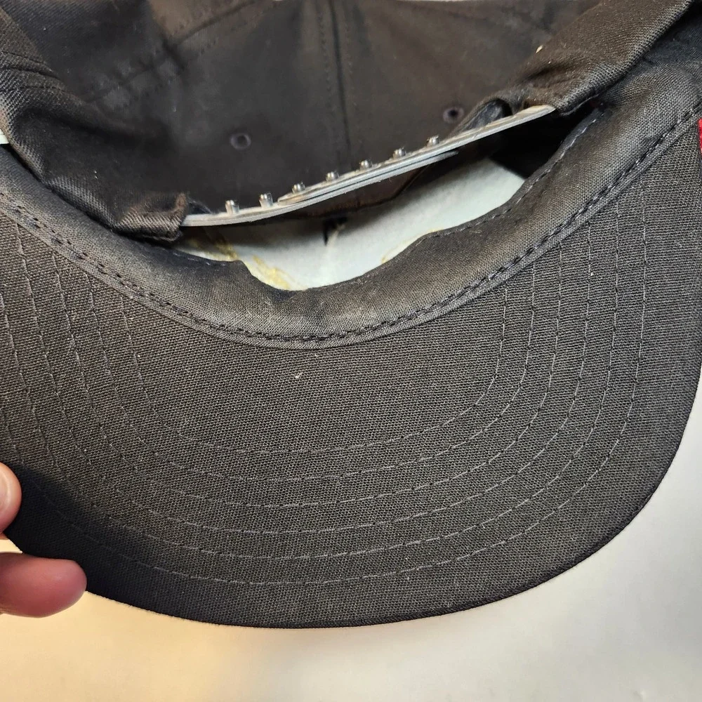 Vintage 1994 Dale Earnhardt Winston Cup Champion Hat Black Snapback Sports Image